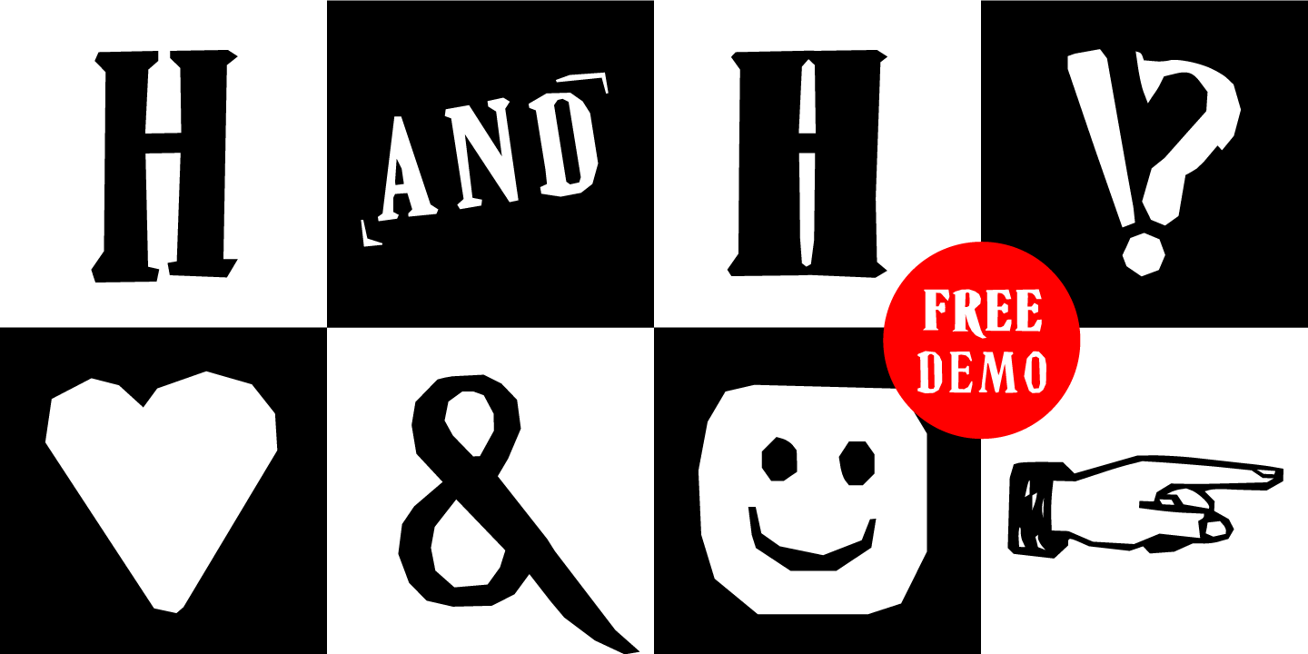 폰트 DIY Fantasy Stamp